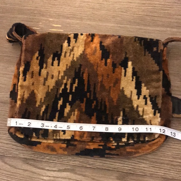 Vintage groovy retro hobo handmade purse 70’s vibe - Picture 8 of 14